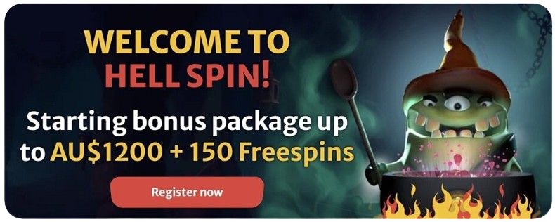 hellspin welcome bonus